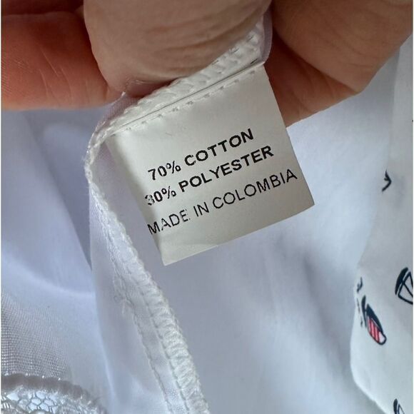 PRETTY ORIGINALS | White | HAND SMOCKED NAVY DRESS - Picture 7 of 13